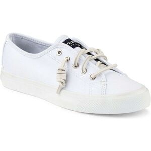 Sperry Topsider Seacoast low top White Leather Women's 6.5